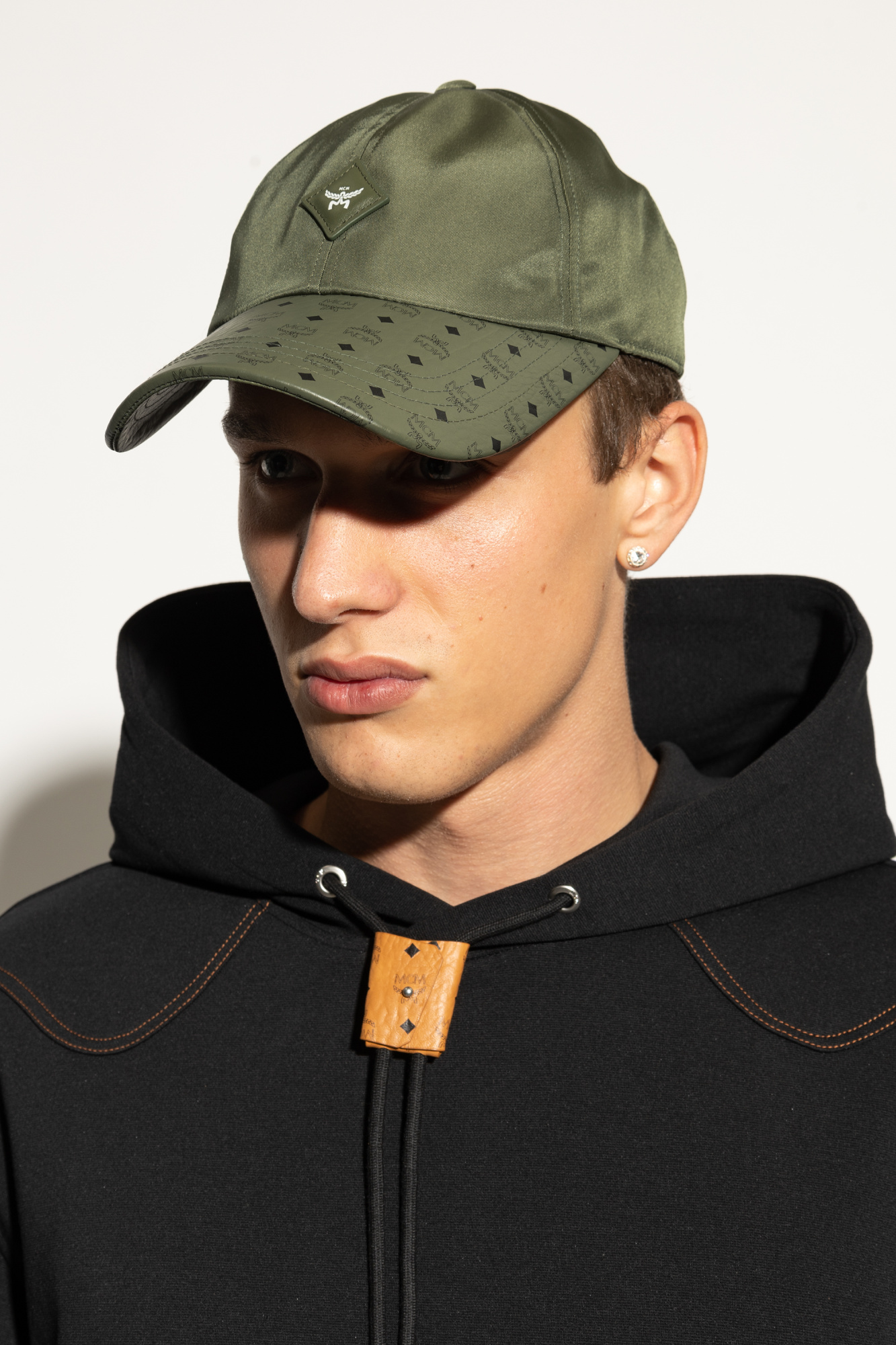 Green Baseball cap with logo MCM - Vitkac AS